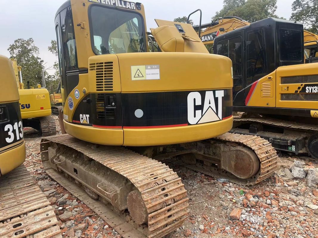 Satışa hazır ikinci el kazık makinesi cat313c/sürünen kazık makinesi kullanılmış cat 313c satışta