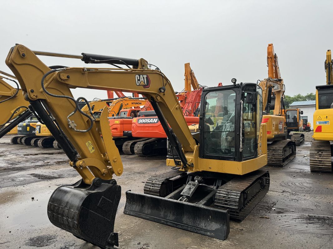 Kullanılmış ekskavatörler CAT 306 inşaat makineleri ikinci el ekskavatörler kazıcılar tırtıllar CAT 306 satış için kalite güvencesi