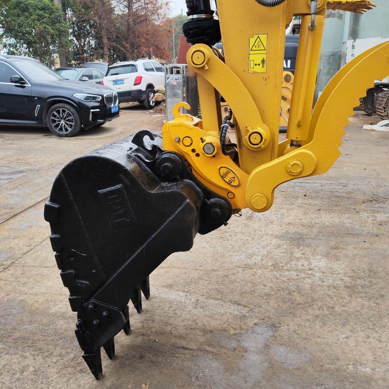 CE/EPA 7 tonluk küçük makineli mini ekskavatör CAT 307.5 satılık 306 307.5 308 iyi durumda