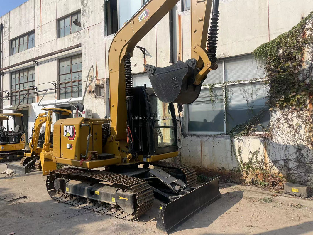 Japonya ORIGINAL CAT USED CAT 307E/SECOND HAND CRAWLER EXCAVATOR CAT 307 SATILIKTA