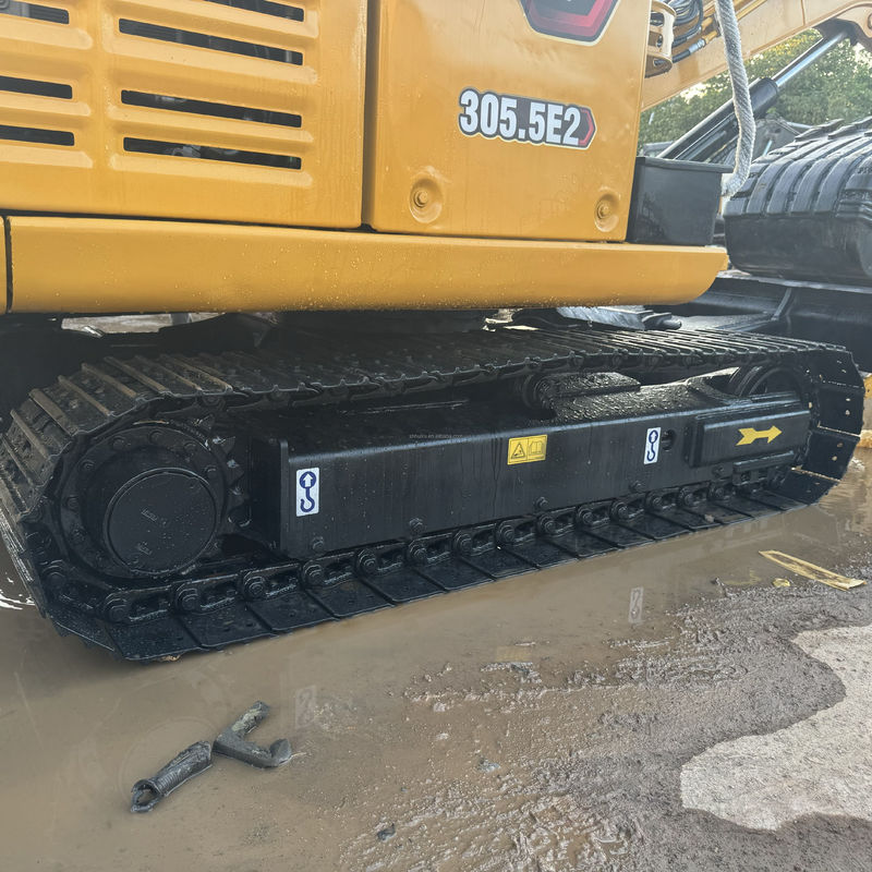 İyi durumdaki CAT 305.5 kazıkçı tırtıl 305.5E2 306 307 dozerli kazıkçı, mini kullanılmış kazıkçı CAT stokta sıcak satış