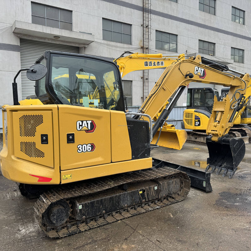 %99YENİ Japonya mini kaliteli kullanılmış Yeni kedi 306 ekskavatörü 2023 ekskavatörü iyi durumda 6 ton