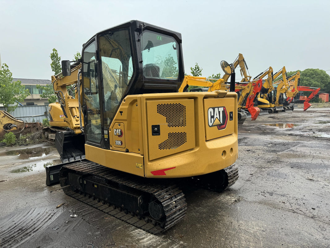 %99YENİ Japonya mini kaliteli kullanılmış Yeni kedi 306 ekskavatörü 2023 ekskavatörü iyi durumda 6 ton
