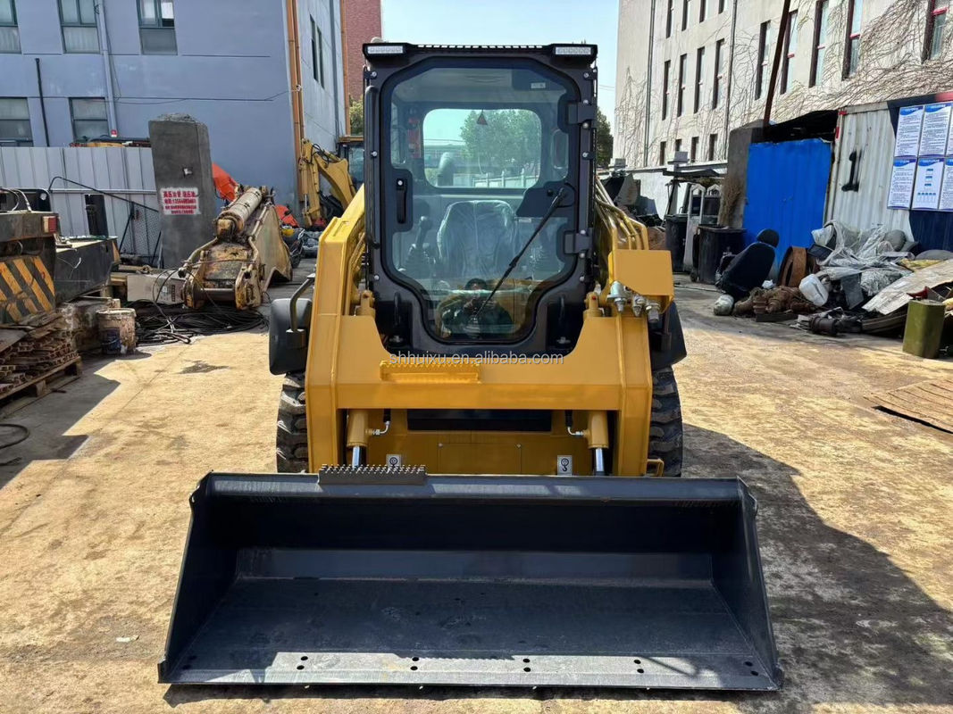 kullanılmış kaydırma makinesi CAT 246D3 Caterpillar tekerlekli kazıcı Japonya orijinal tekerlekli kazıcılar