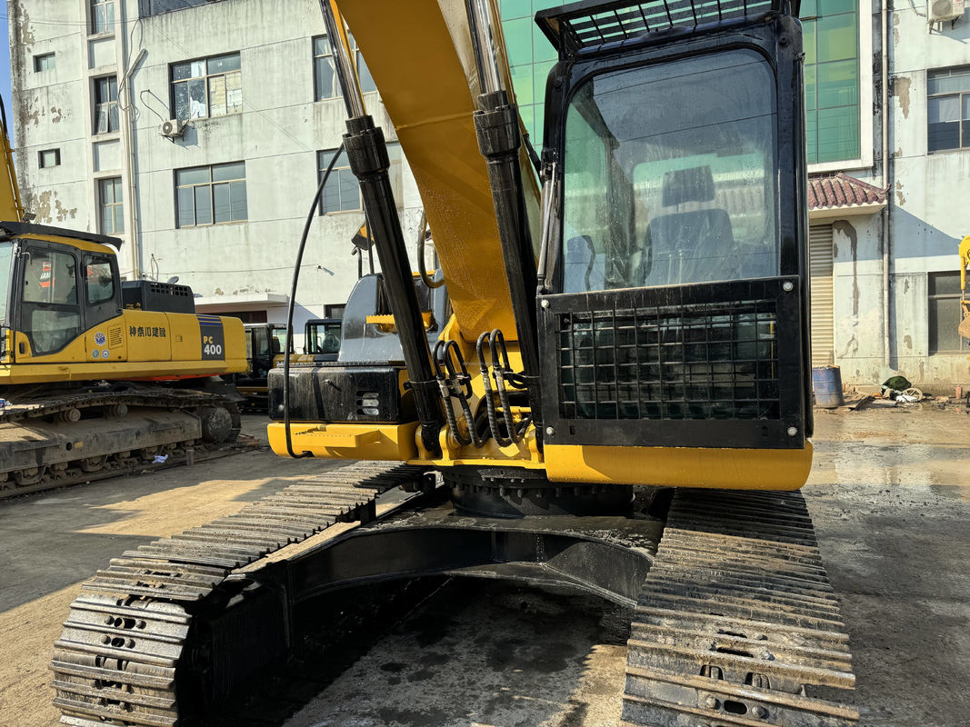 Caterpillar- Excavator orijinal 320d2 hidrolik yapısı Digger CAT- 320d2 İyi durumda ucuz kullanılmış sürünen kazıcı satmak