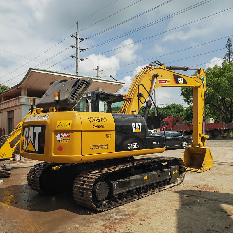 15 tonluk kullanılmış Cat 315D2 sürünen kazıcılar iyi çalışan inşaat makinelerinde Cat 315D2 kazıcı