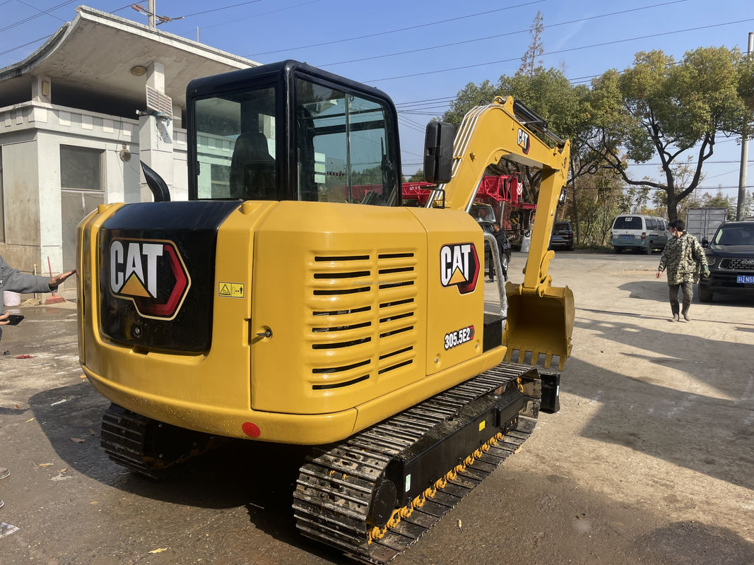 5 ton kullanılmış kazık makinesi CAT305.5E Ucuz fiyatla Çin'de satılıyor