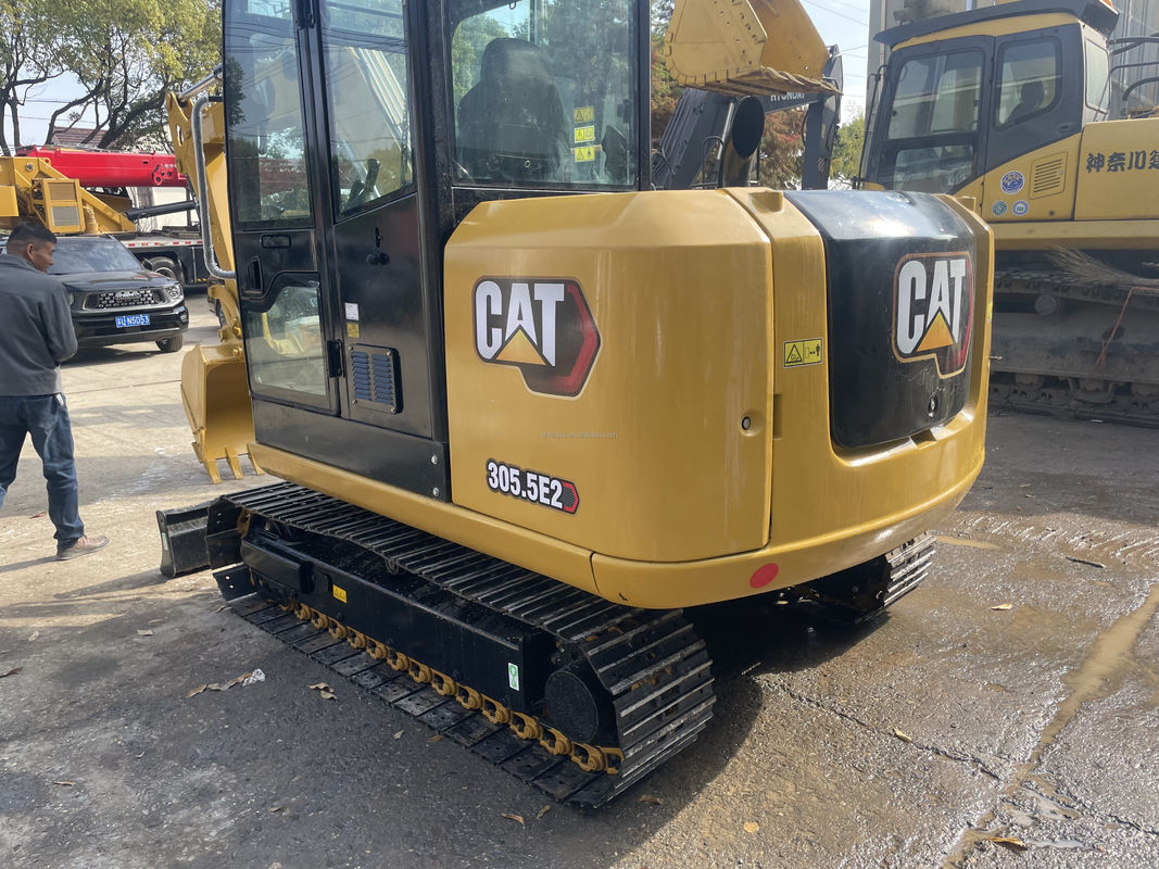 5 ton kullanılmış kazık makinesi CAT305.5E Ucuz fiyatla Çin'de satılıyor