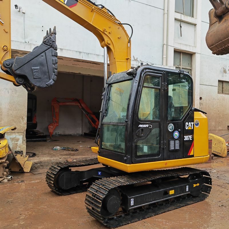 kullanılmış cat 307e sürünen yüksek kazma gücü kazıcı ikinci el cat 307e Çin'de ucuz fiyatla satılıyor