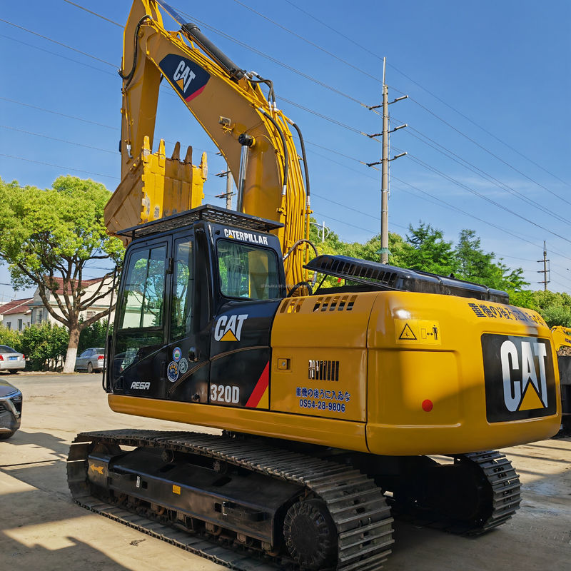 20 tonluk yüksek kazma gücü kullanılmış kazma makinesi cat320d/iki el ucuz fiyat kullanılmış cat 320d satışta