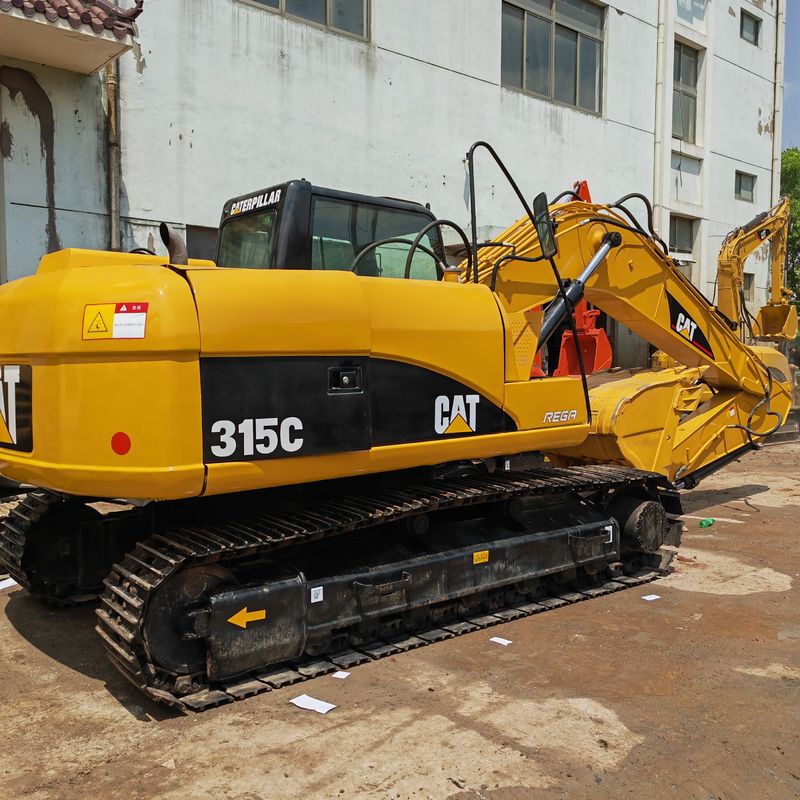 15 ton orijinal renk kullanılmış cat315c / ikinci el yüksek kazma gücü kullanılmış cat315c satışta