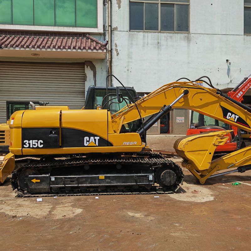 15 ton orijinal renk kullanılmış cat315c / ikinci el yüksek kazma gücü kullanılmış cat315c satışta