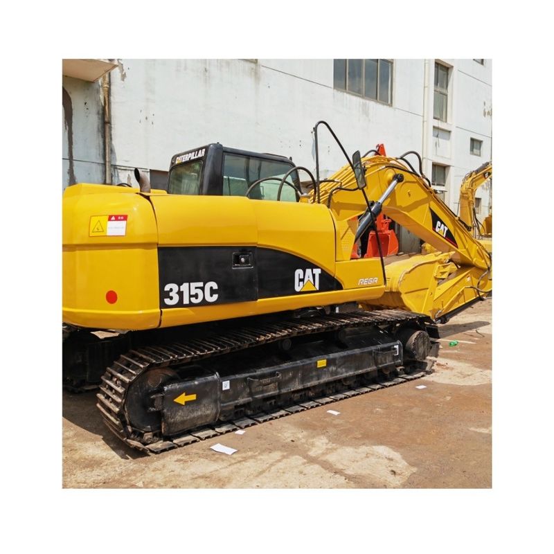 15 ton orijinal renk kullanılmış cat315c / ikinci el yüksek kazma gücü kullanılmış cat315c satışta