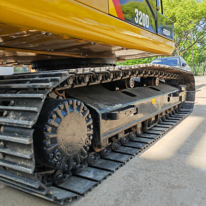 kullanılmış sürünen kazık makinesi cat320d/saniye el orijinal renk cat 320d satışta