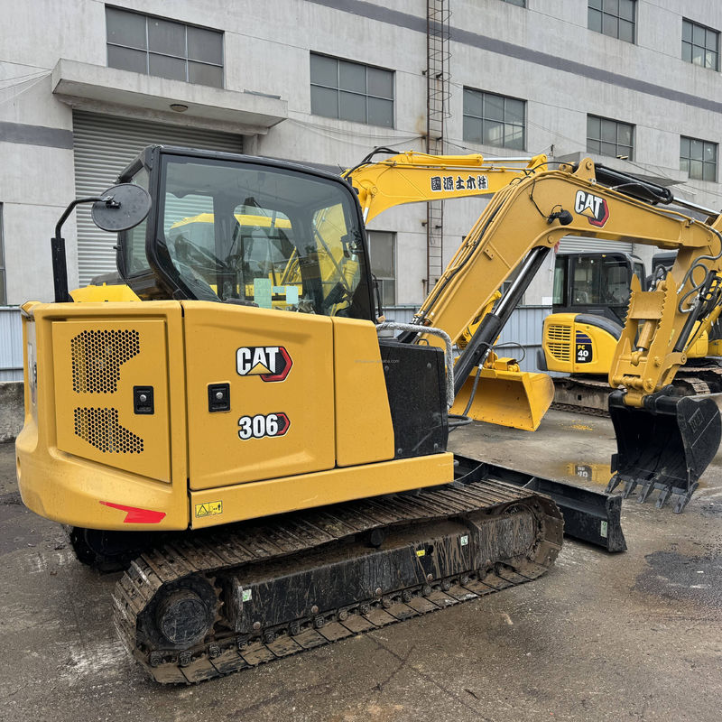 Kullanılmış mini ekskavatör cat306 cat306E2 cat307 sürünen makine ikinci el küçük ekskavatör cat 306 cat 306E2 cat 307