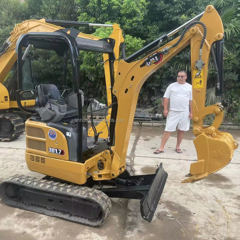 kullanılmış mini kazık makinesi cat301.7 lastik raylı/ ikinci el mini kazık makinesi cat301.7 ucuz fiyatlı satılıyor
