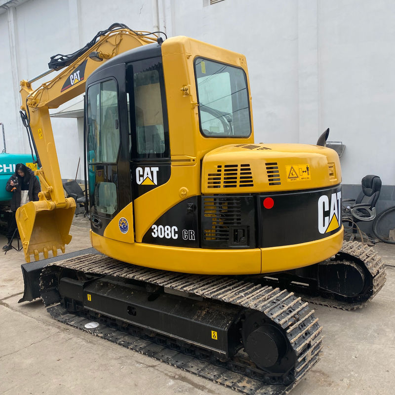 8 ton kullanılmış sürünen kazık makinesi CAT 308C İkinci el CAT 308C ORJINAL RENGİLİ Ucuz fiyat CAT 308C SATILIR