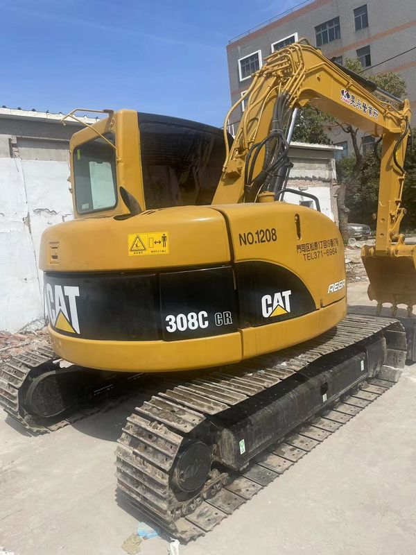 8 ton kullanılmış sürünen kazık makinesi CAT 308C İkinci el CAT 308C ORJINAL RENGİLİ Ucuz fiyat CAT 308C SATILIR