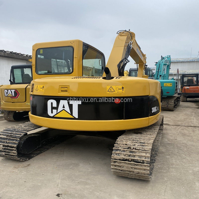 8 ton kullanılmış sürünen kazık makinesi CAT 308C İkinci el CAT 308C ORJINAL RENGİLİ Ucuz fiyat CAT 308C SATILIR