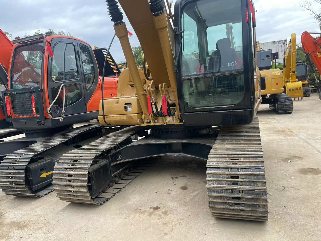 CAT320GC Kullanılmış kedi kazıcı orijinal iyi durumda 20.5 tonluk sürünen taşıma