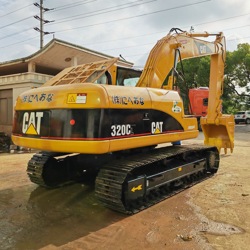 20TON kullanılmış torba makinesi CAT320C CAT320D CAT320GC CAT323D Prime sürünen kazıcı CAT320C ikinci el düşük fiyat