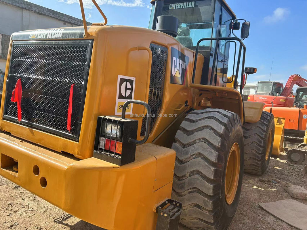 Kullanılmış Cat 966h 950b 950f 950g 966e 966c 910 950 966g Ön tekerlek yükleyici Ağır ekipman 6 ton