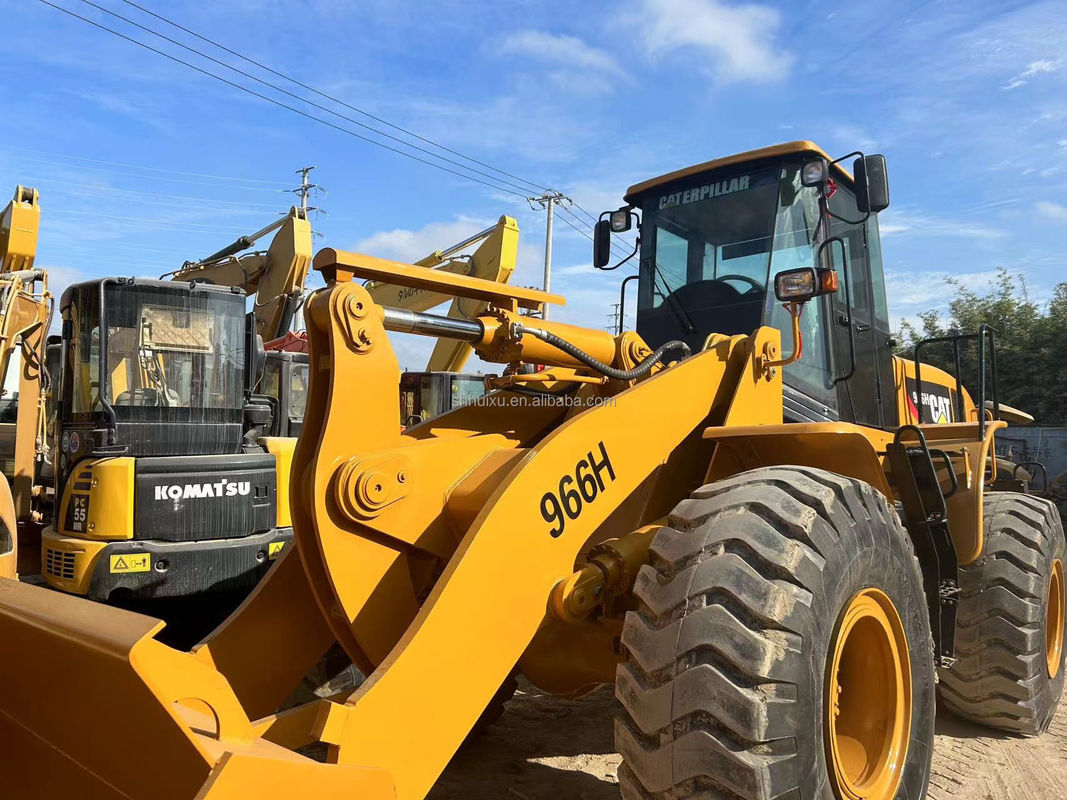 Kullanılmış Cat 966h 950b 950f 950g 966e 966c 910 950 966g Ön tekerlek yükleyici Ağır ekipman 6 ton