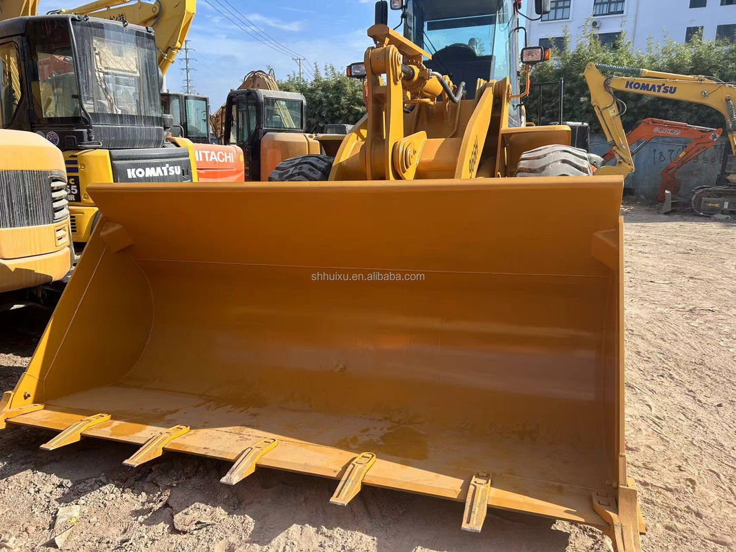 Kullanılmış Cat 966h 950b 950f 950g 966e 966c 910 950 966g Ön tekerlek yükleyici Ağır ekipman 6 ton
