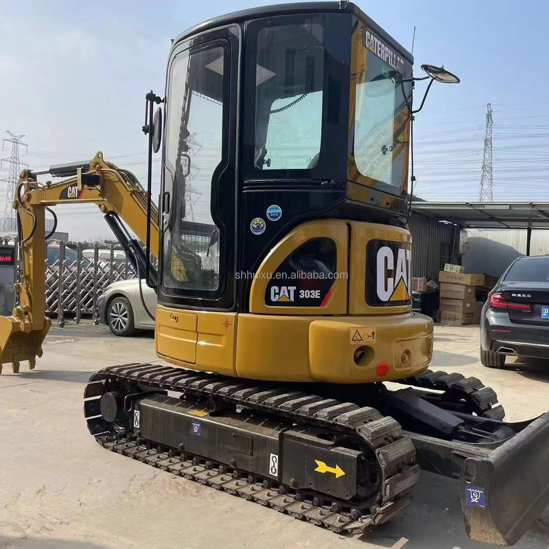 Kullanılmış Cat 303E İkinci El Mini Cat 303 Yüksek Performanslı 0.38m3 Koza Kapasitesi