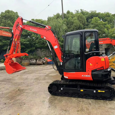 Düşük Fiyatlı kullanılmış kazık makinesi 6.5 ton Hidrolik KUBOTA KX165 kazık makinesi ikinci el KUBOTA165 kazık makineleri orijinal Japonya satış için