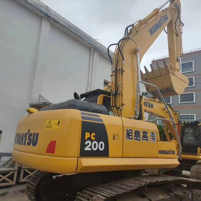 kullanılmış sürünen kazıcı kullanılmış komatsu pc200/iyi durumda yüksek güçlü ikinci el kazıcı komatsu pc200 satılıyor