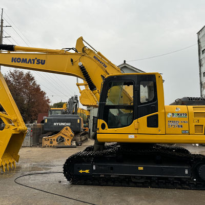 20 ton ikinci el kazıcı Komatsu PC200 kazıcı sürünme tipi