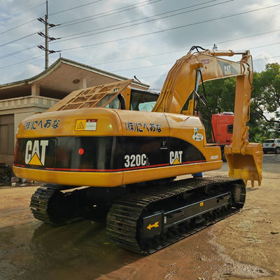 Fabrika doğrudan satışı kullanılmış kazma makinesi Caterpillar CAT320 320D / kullanılmış 20T sürünen kazma makinesi inşaat makineleri