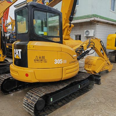 Kullanılmış CAT ekskavatörleri CAT 305.5SR sürünen ekskavatör /kullanılmış mühendislik inşaat makineleri CAT305SR 5T ekskavatörü